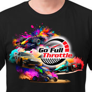 GFT Motorsports Nation tshirt CLOSE UP